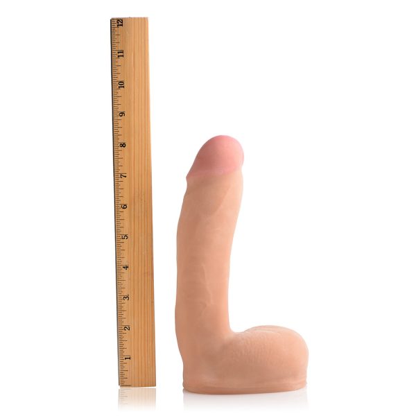 Loadz 8 in. Dual Density Squirting Dildo Light - Image 8