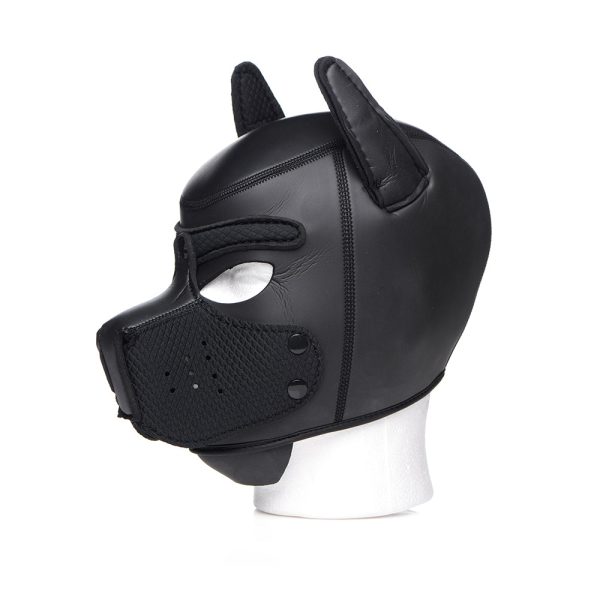 Master Series Spike Neoprene Puppy Hood Black - Image 9