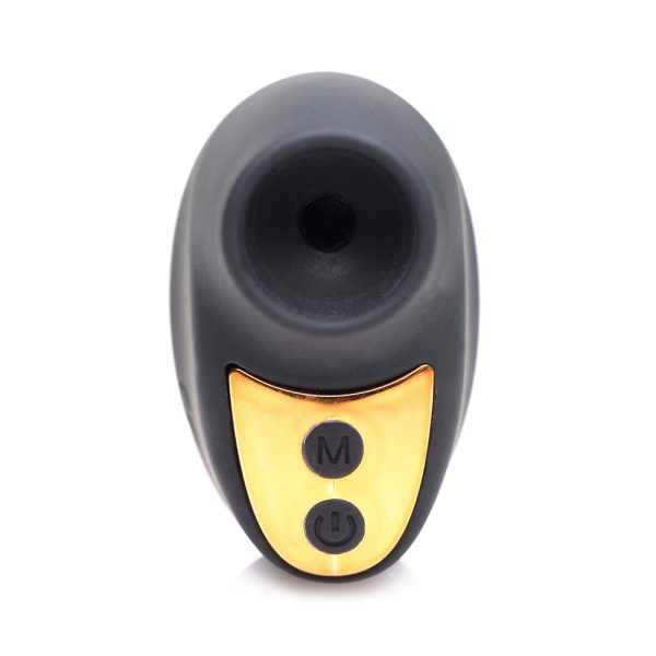 Shegasm Mini 12X Mini Silicone Clit Stimulator Black - Image 4