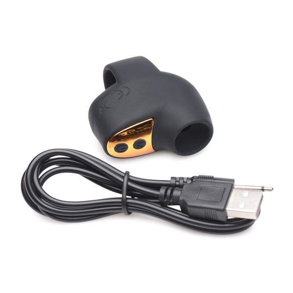 Shegasm Mini 12X Mini Silicone Clit Stimulator Black - Image 7
