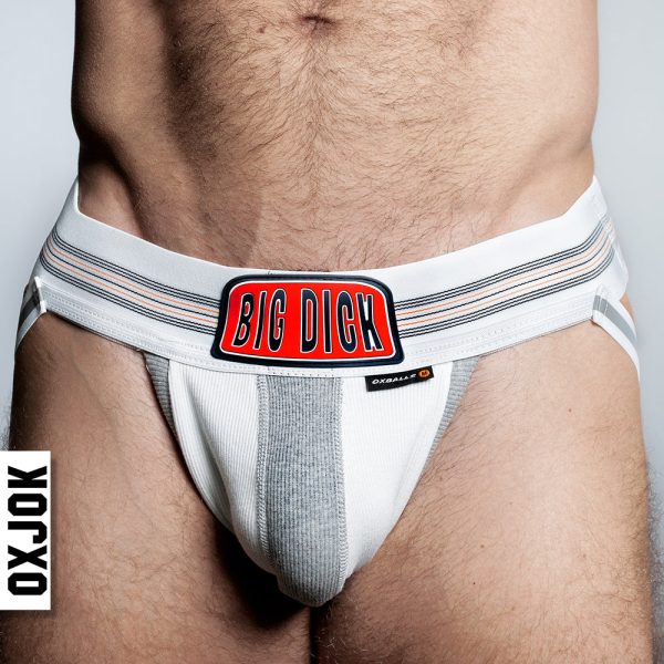 Oxballs Oxjok Bulger Pumper-Sack Slider Jock White Snow XL - Image 2