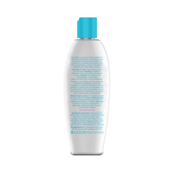 Pink Water Water-Based Lubricant 8 oz. - Image 2