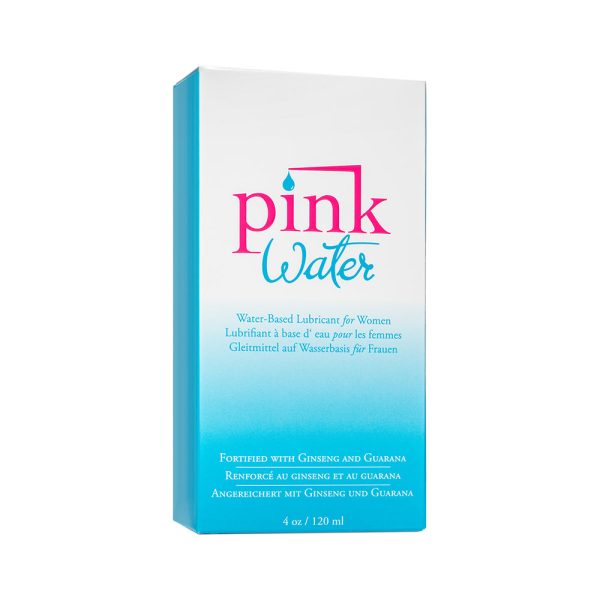 Pink Water Water-Based Lubricant 4 oz. Glass Bottle - Image 4