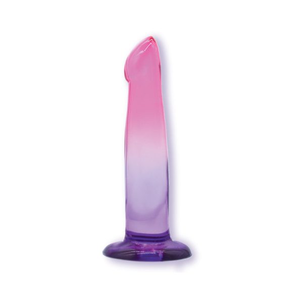 Shades G-Spot 6.25 in. Dildo Pink/Purple - Image 2