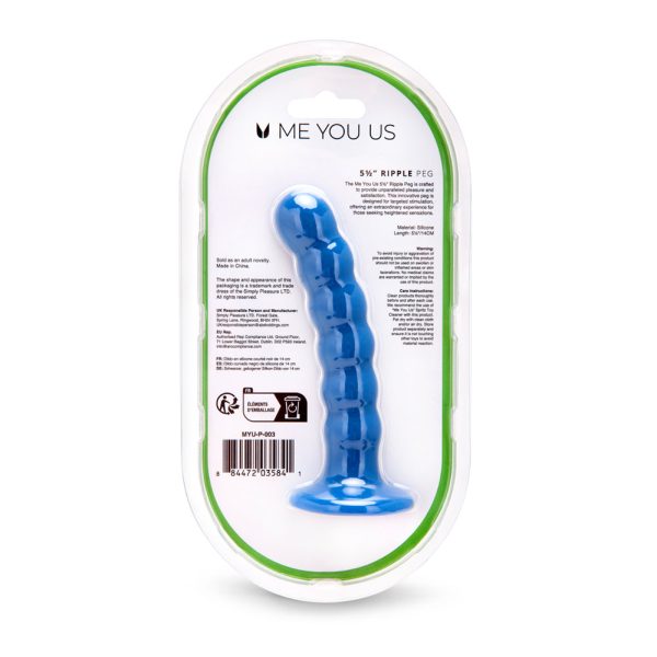 Me You Us 5.5 in. Ripple G-Spot Peg - Image 4