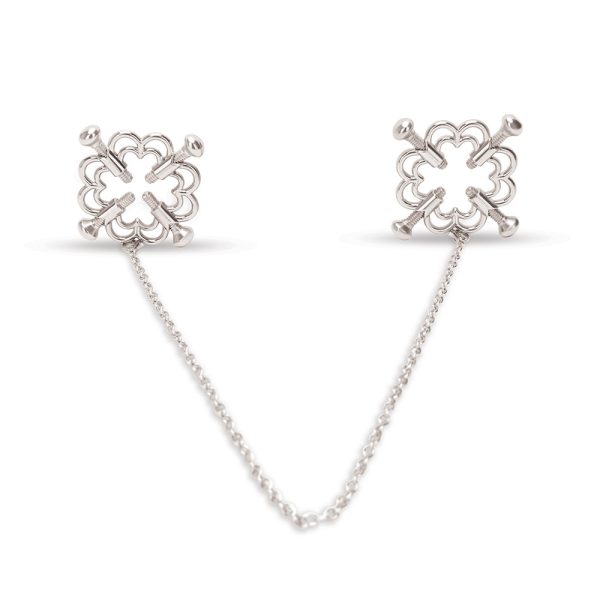 Me You Us Flower Design Nipple Chain - Image 2