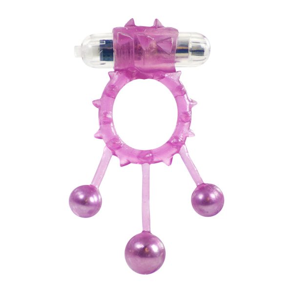 Me You Us Ball Banger Cock Ring Purple - Image 2