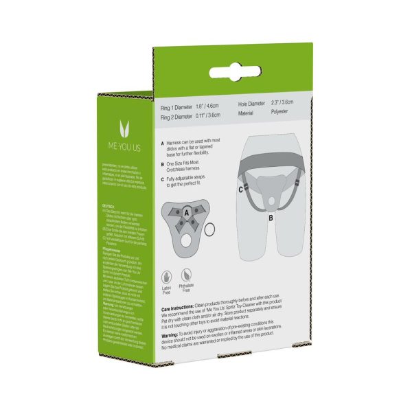 Me You Us Adjustable Harness Black - Image 3