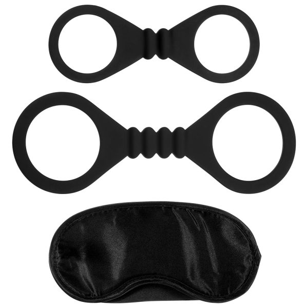 Me You Us Bound To Please Blindfold Wrist and Ankle Cuffs - Image 2