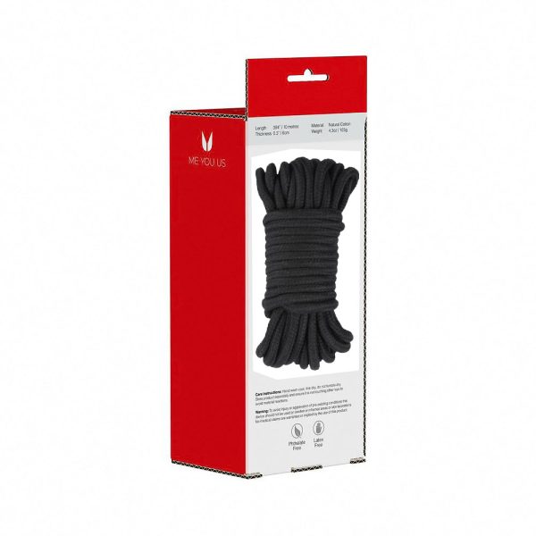 Me You Us Tie Me Up Rope 10m Black - Image 3