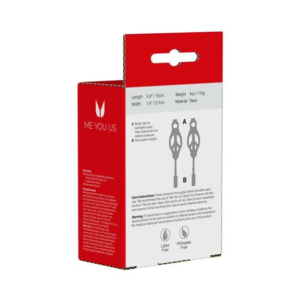 Me You Us Clover Nipple Clamp Black - Image 3