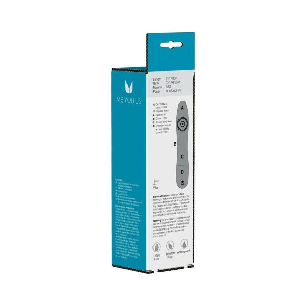 Me You Us Discretion Bullet Vibrator Black - Image 3