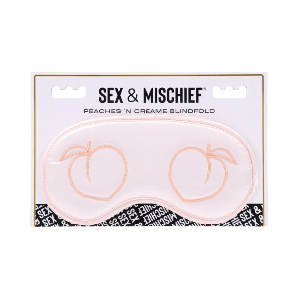 Sportsheets Sex & Mischief Peaches ''n CreaMe Blindfold - Image 6