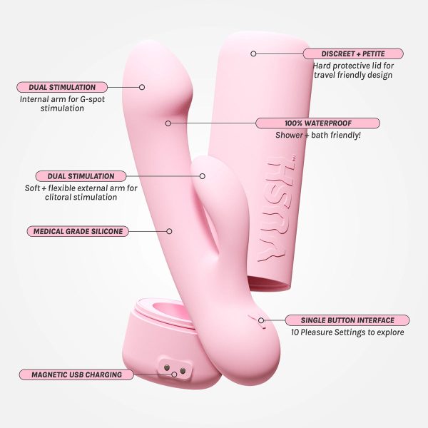 VUSH Glow Rabbit Vibrator - Image 3