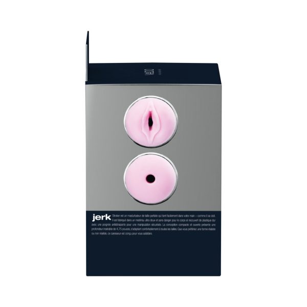 VeDO Jerk Masturbation Sleeve Black with Pink Sleeve - Image 7