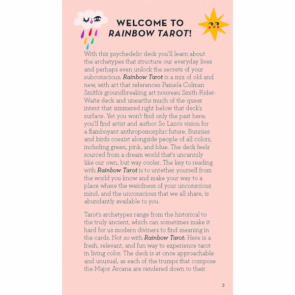 Rainbow Tarot: 78 Cards & Guidebook - Image 6