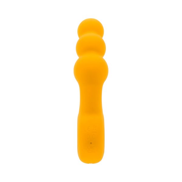 Gender X Bumble Rechargeable Silicone Vibrating Plug Yellow - Image 3