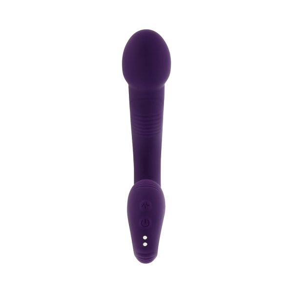 Zero Tolerance Rip Curl Rechargeable Silicone Vibrator Purple - Image 4