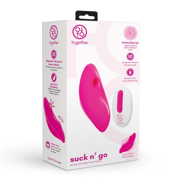 Together Couples Suck N'' Go Pink - Image 2