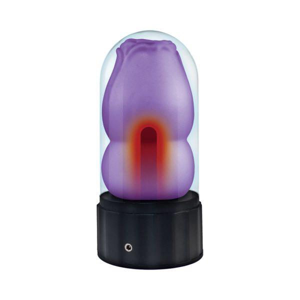 Delite Heated Rose Masturbator Purple - Image 2