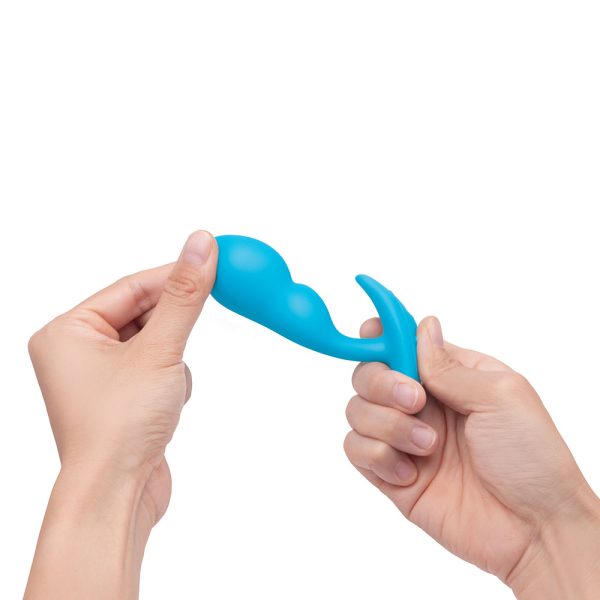b-Vibe Vibrating P-Spot Snug Plug Small with Rechargeable Remote Control - Image 9
