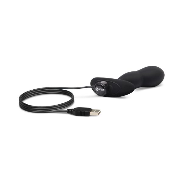 b-Vibe Vibrating P-Spot Snug Plug Large with Rechargeable Remote Control - Image 6