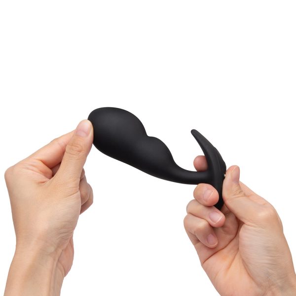 b-Vibe Vibrating P-Spot Snug Plug Large with Rechargeable Remote Control - Image 9