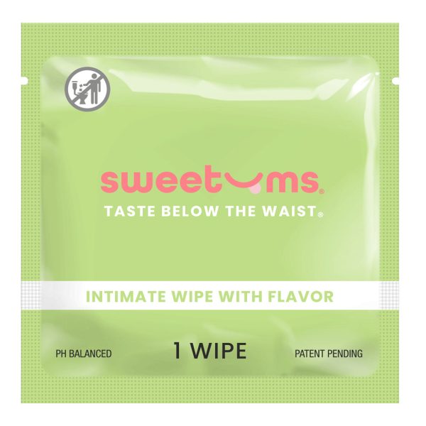 Sweetums Intimate Wipes Watermelon Flavor 10-Pack - Image 2