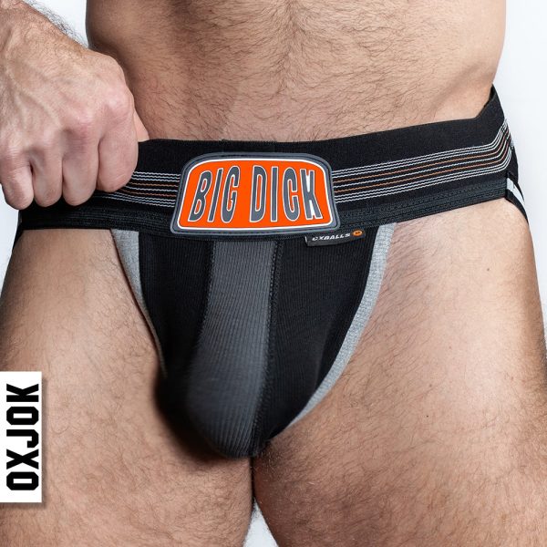 Oxballs Oxjok Bulger Pumper-Sack Slider Jock Black Iron M - Image 2