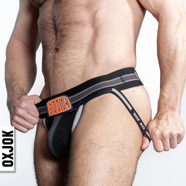 Oxballs Oxjok Bulger Pumper-Sack Slider Jock Black Iron M - Image 4