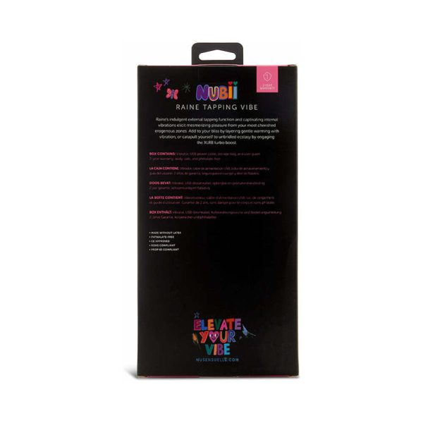 Nu Sensuelle Raine Nubii Tapping Vibe with Turbo Boost and Heat Purple - Image 5