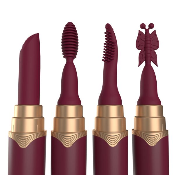 Screaming O My Secret Premium Rechargeable Vibrating Lipstick Merlot - Image 5