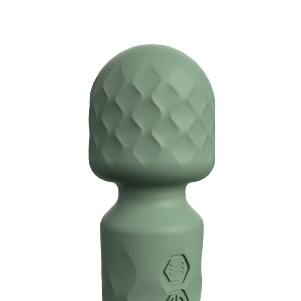 Screaming O Cuties Winny Vibrating Mini Wand Sage Green - Image 5