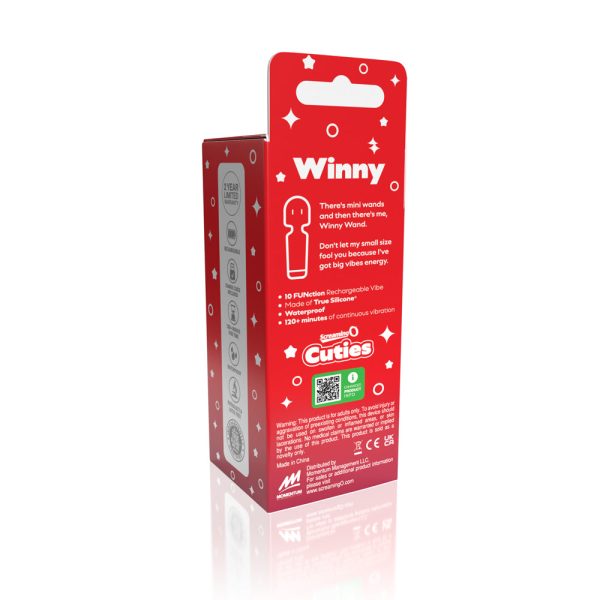 Screaming O Cuties Winny Vibrating Mini Wand Sage Green - Image 7