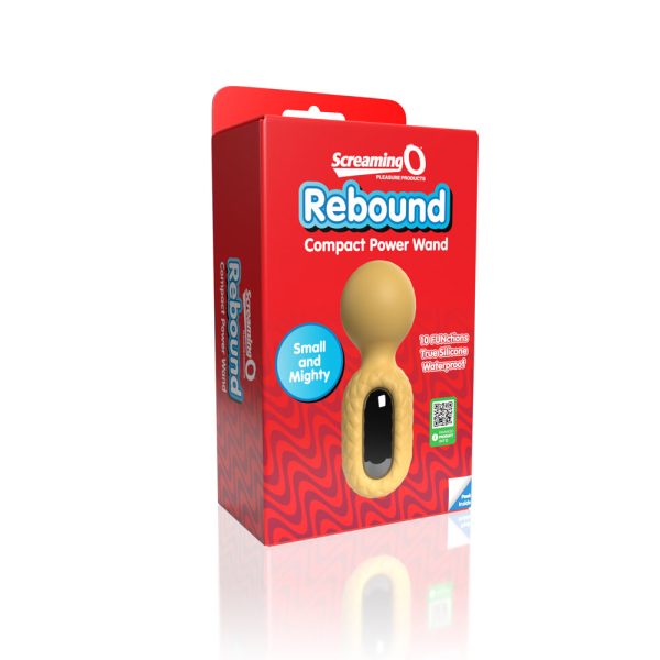 Screaming O Rebound Compact Power Wand Bumblee Yellow - Image 6