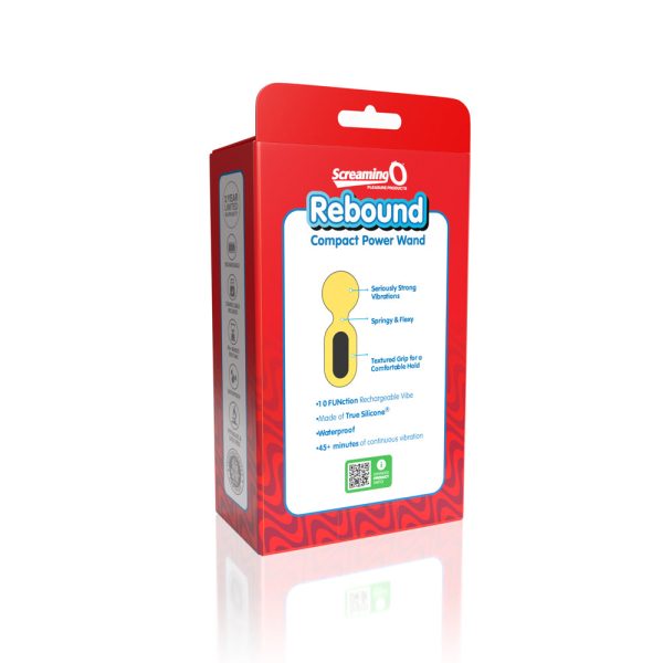 Screaming O Rebound Compact Power Wand Bumblee Yellow - Image 8