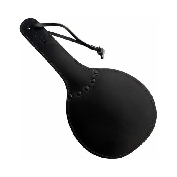 Rouge Leather Padded Ping Pong Paddle Black with Black Accessories - Image 2