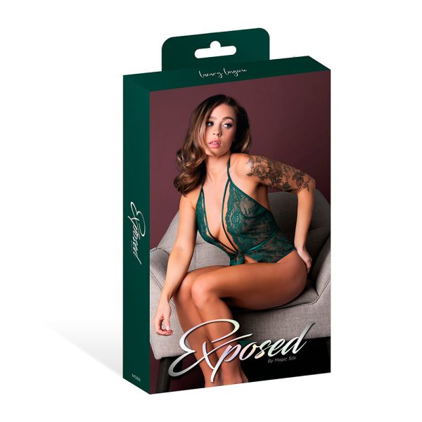 Magic Silk Evermore Plunge Teddy Emerald S/M - Image 7