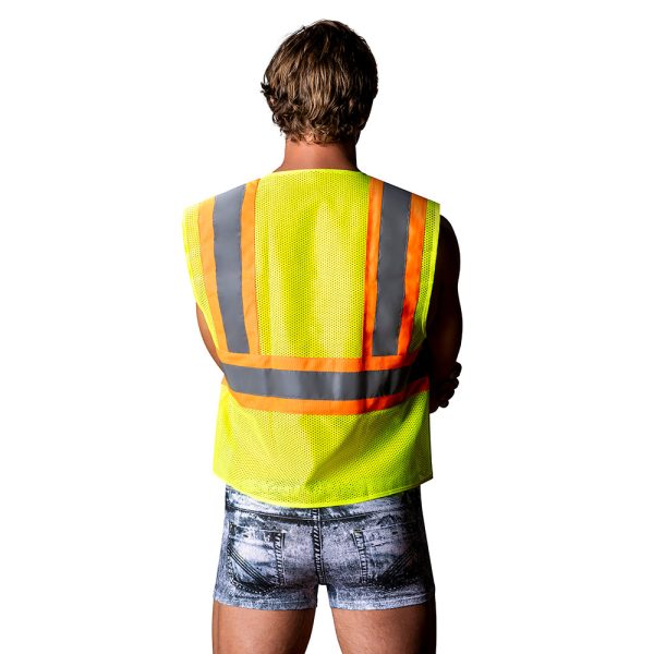 Male Power Costumes Workin'' Hard Denim S/M - Image 3