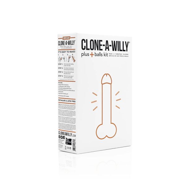 Clone-A-Willy Plus with Balls Medium Skin Tone - Image 4