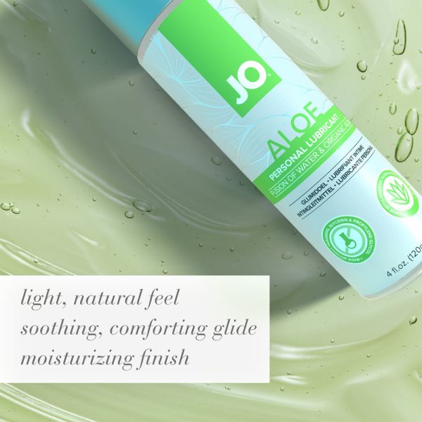 JO Aloe Water-Based Lubricant Original 2 oz. - Image 3