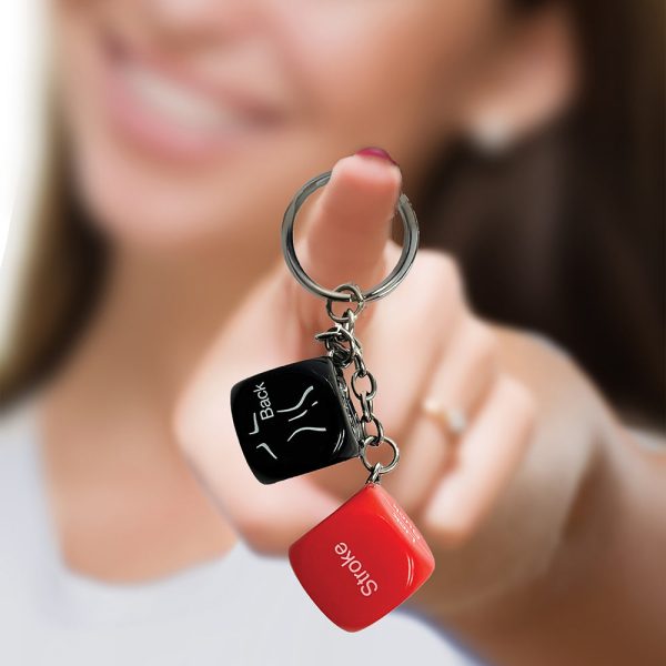 Super Fun Key Chain Sex Dice - Image 2