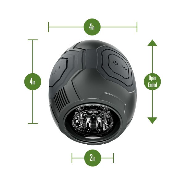 M for Men Dome X Vibrating Masturbator Black - Image 9