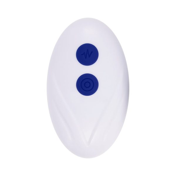 Zero Tolerance Adjustable Fun Ring Rechargeable Vibrating C-Ring with Remote Silicone Blue - Image 9