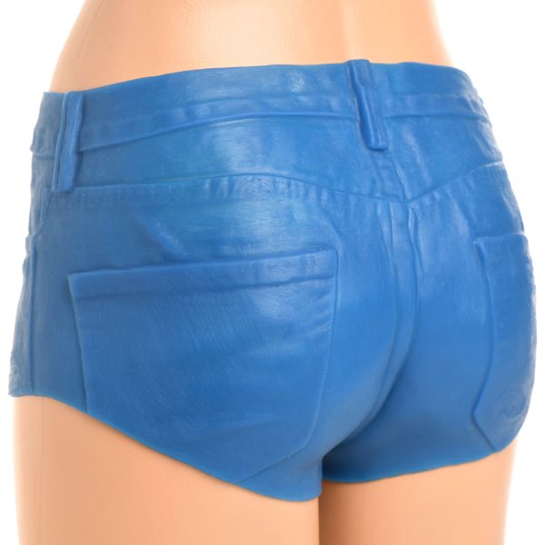 Strap U Booty Shorts Dildo Silicone Strap-On Harness 6 in. Large - Image 10
