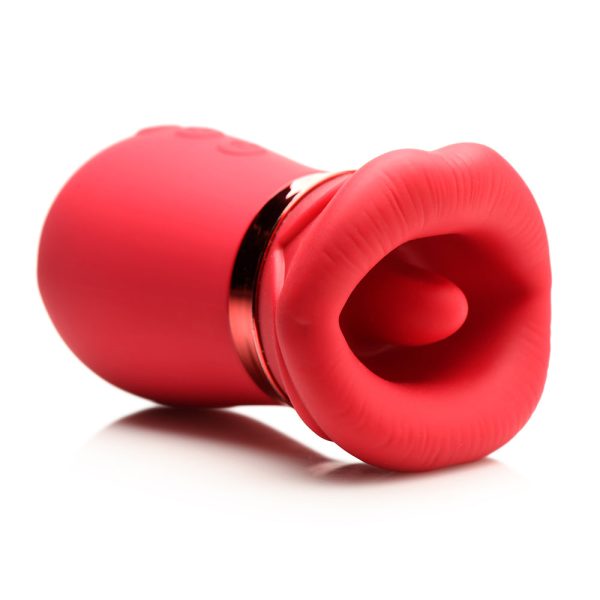 Lickgasm Kiss Me More Kissing, Sucking, & Vibrating Clitoral Stimulator - Image 2
