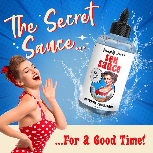 Naughty Jane''s Sex Sauce Natural Lubricant 8 oz. - Image 3