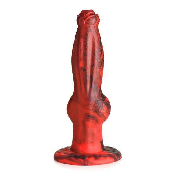 Creature Cocks Hell Wolf Thrusting & Vibrating Silicone Dildo - Image 7
