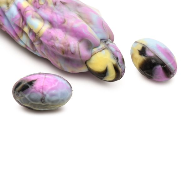 Creature Cocks Dragon Spawn Dragon Ovipositor Silicone Dildo with Eggs - Image 10
