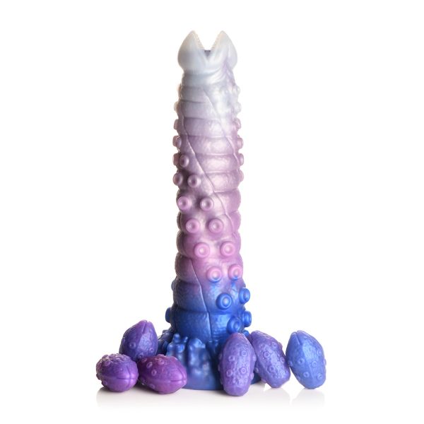 Creature Cocks Tenta-Queen Ovipositor Silicone Dildo with Eggs - Image 2